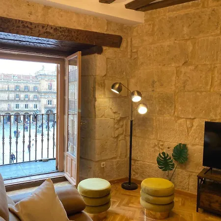 Plaza Mayor Con 2 Balcones A La Misma Plaza Mayor Salamanca